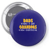 grandpa gift grandpas know Pin-back button