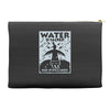 water is sacred no pipelines Accessory Pouches