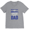 Behind Every Great Driller's Daughters Is A Truly Amazing Dad V-Neck Tee