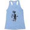 saiyan sun Racerback Tank