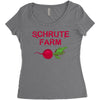 schrute farm Women's Triblend Scoop T-shirt