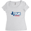 Texas Strong Harvey Texas Graphic T-Shirt Women's Triblend Scoop T-shirt