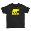 beer t shirt bear plus deer funny tee drinking college humor party shi Youth Tee