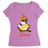 taco cat Women's Triblend Scoop T-shirt