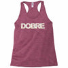 Dobre Floral T-Shirt Design Racerback Tank