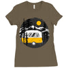 camper van Ladies Fitted T-Shirt
