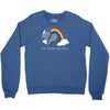real unicorns have curves Crewneck Sweatshirt
