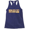 run from evil Racerback Tank