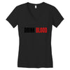 drink blood Women's V-Neck T-Shirt