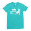bernese mountain dog Ladies Fitted T-Shirt