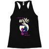 to the moon and back Racerback Tank