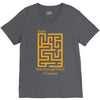 fun maze V-Neck Tee