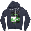 life wide Zipper Hoodie