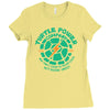 turtle power company Ladies Fitted T-Shirt