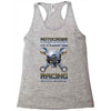 motocross extreme Racerback Tank