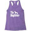 the dogfather italian greyhound white Racerback Tank