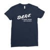 to resist drugs and violence Ladies Fitted T-Shirt