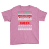 santa only comes once a year grandad is always here to cheer Youth Tee
