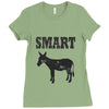 smart ass Ladies Fitted T-Shirt