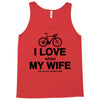 i love when my wife lets me buy another bike Tank Top