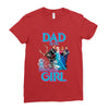 dad of the birthday girl Ladies Fitted T-Shirt