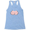 dick head Racerback Tank