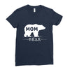 mommy bear Ladies Fitted T-Shirt