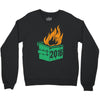 2016 dumpster fire (2) Crewneck Sweatshirt