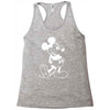 mouse screen print Racerback Tank