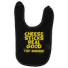 cheese sticks real good yup mhhmm! Baby Bibs