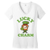 lucky charm 2 Women's V-Neck T-Shirt