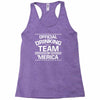 official drinking team 'merica Racerback Tank