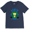 leo's gym V-Neck Tee