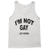 i'm not gay just kidding Tank Top