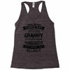 Super Cool Granny Of A Freaking Awesome Granddaughter Racerback Tank