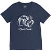 camera photographer V-Neck Tee