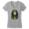 pharaoh egypt Women's V-Neck T-Shirt