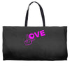 fuck love party Weekender Totes