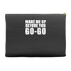 wake me up before you go go retro 80s wham Accessory Pouches