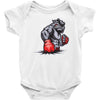 mma bulldog final Baby Bodysuit