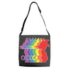 Goku Rainbow T-Shirt Adjustable Strap Totes