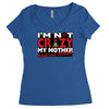 im not insane, ideal birthday gift or present Women's Triblend Scoop T-shirt
