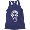 queen bee elizabeth 3d glasses Racerback Tank