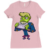 monster cartoon character 14 Ladies Fitted T-Shirt