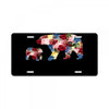 mama bear baby bear floral License Plate