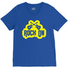 rock on V-Neck Tee