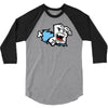 screaming paw 3/4 Sleeve Shirt