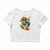 lion collector vectorized Crop Top