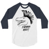 i wanna rock! 3/4 Sleeve Shirt