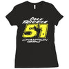 cole trickle 51 Ladies Fitted T-Shirt
